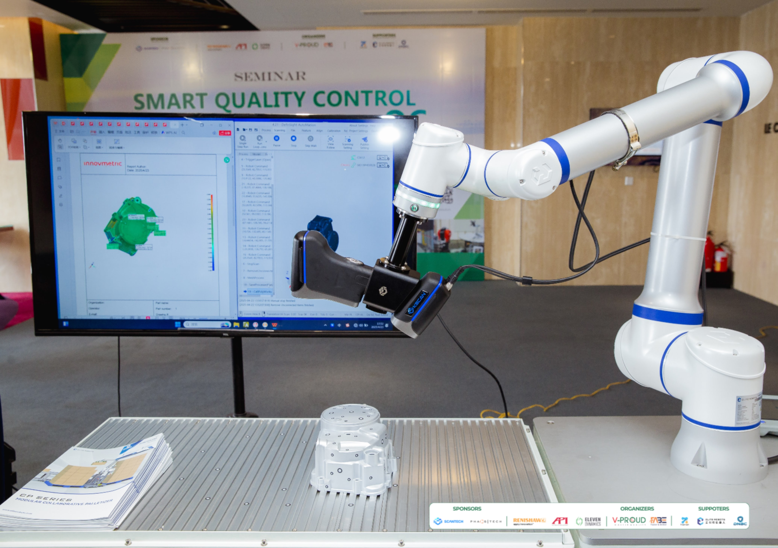 Thiết bị của SCANTECH tại hội thảo seminar V - Proud