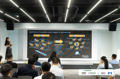 V-PROUD DỒNG TỔ CHỨC HỘI THẢO ANSYS 2025
