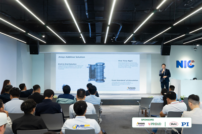 V-PROUD DỒNG TỔ CHỨC HỘI THẢO ANSYS 2025