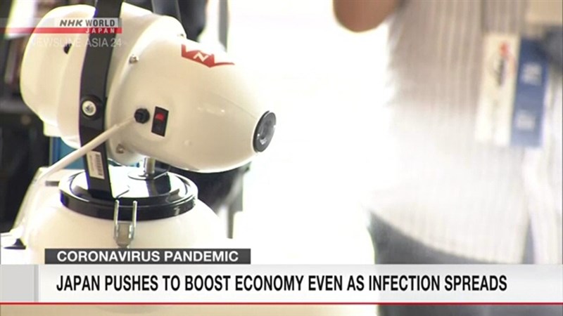 Nhật Bản thử nghiệm dùng robot sát trùng tại nhà ga