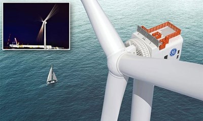 Mỹ lắp đặt trại điện gió ngoài khơi mạnh nhất thế giới