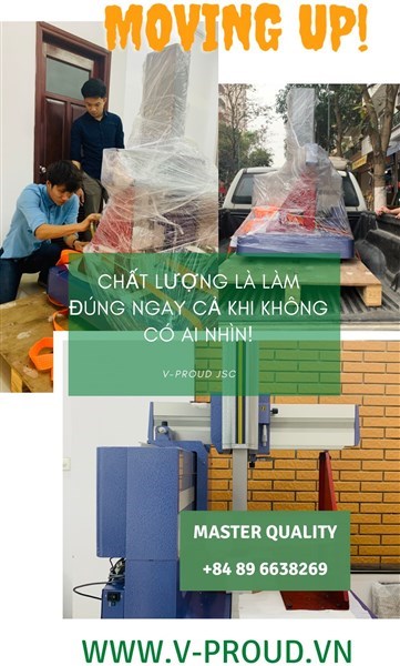 V-PROUD và câu chuyện tư vấn mua bán Máy đo 3D CMM cũ