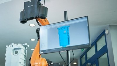 MÁY SCAN 3D TÍCH HỢP ROBOT MANG ĐẾN QUÁ TRÌNH TỰ ĐỘNG HOÁ QUY TRÌNH HOÀN CHỈNH