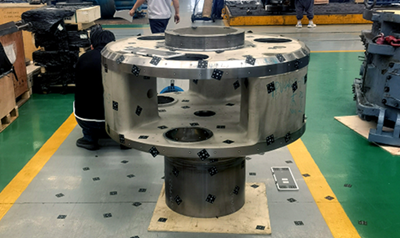KIỂM TRA VÀ BẢO DƯỠNG TRỤC BÁNH RĂNG TURBINE GIÓ BẰNG SCAN 3D