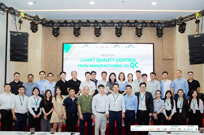 Hội thảo "KIỂM SOÁT CHẤT LƯỢNG THÔNG MINH, TỪ SẢN XUẤT ĐẾN QC" thành công rực rỡ tại Hải Phòng! 🎉