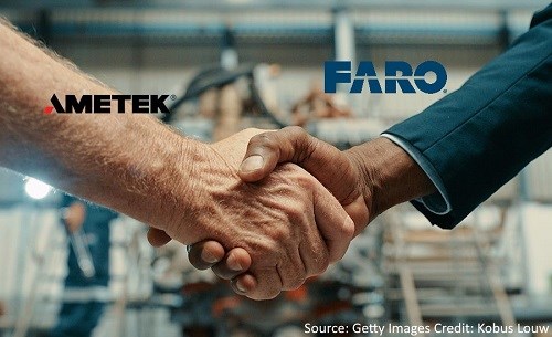 Tin nóng: AMETEK sẽ mua lại Faro Technologies