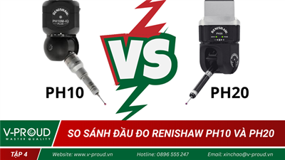 Máy CMM cũ có thể đo nhanh hơn 40% bằng đầu đo Renishaw PH20