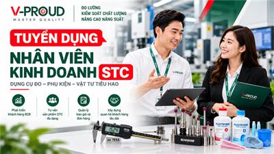 TUYỂN DỤNG NHÂN VIÊN KINH DOANH THIẾT BỊ ĐO CƠ BẢN VÀ VẬT TƯ TIÊU HAO (Liên tục tuyển dụng)