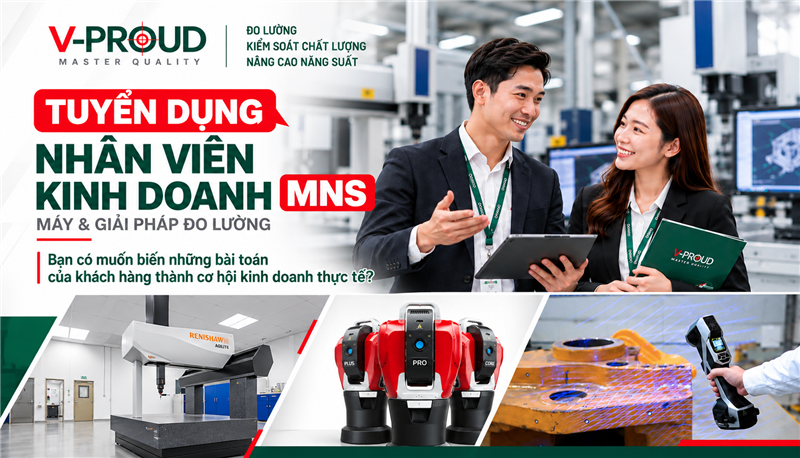 TUYỂN DỤNG NHÂN VIÊN KINH DOANH MÁY & GIẢI PHÁP ĐO LƯỜNG (Liên tục tuyển dụng)